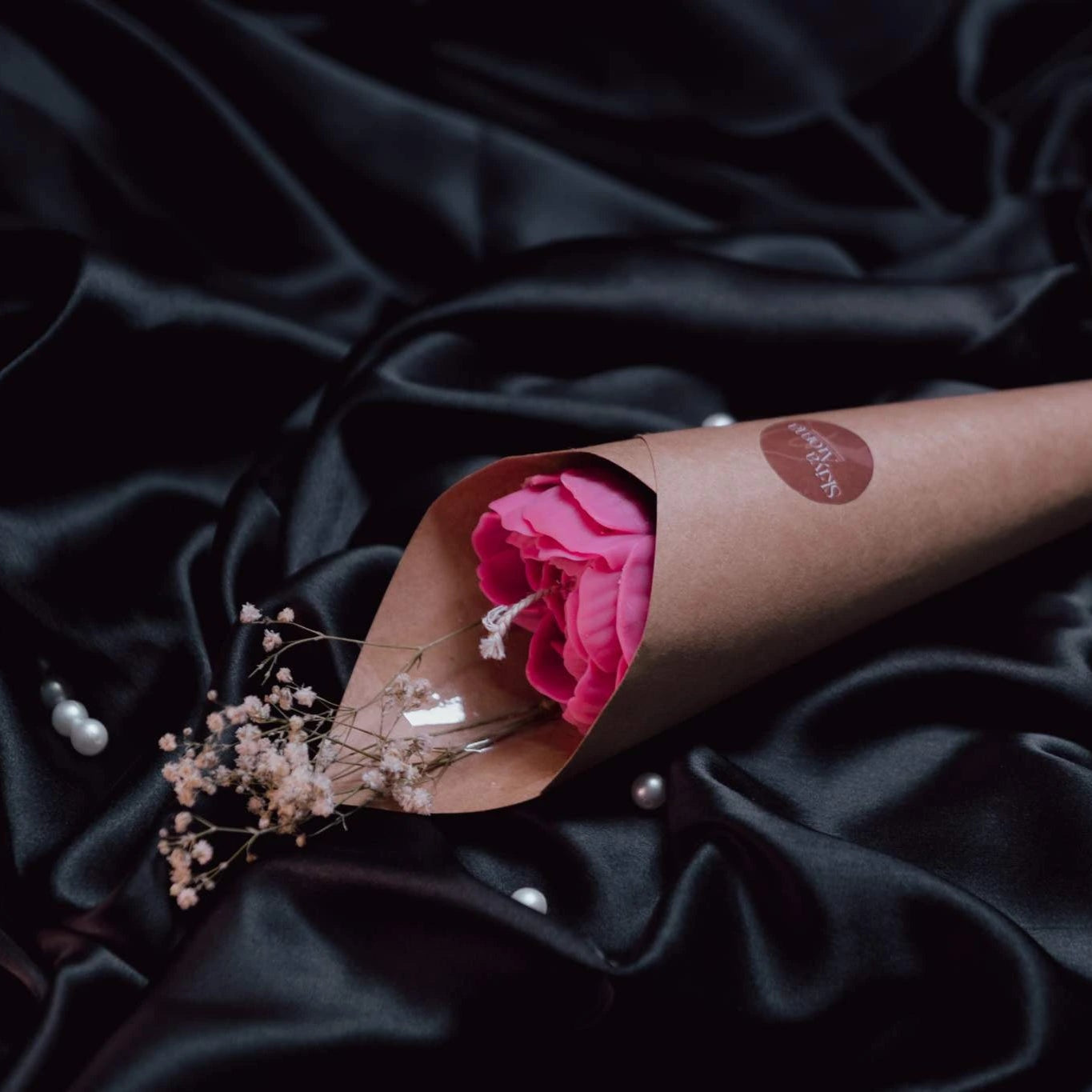 Heart Rose Candle