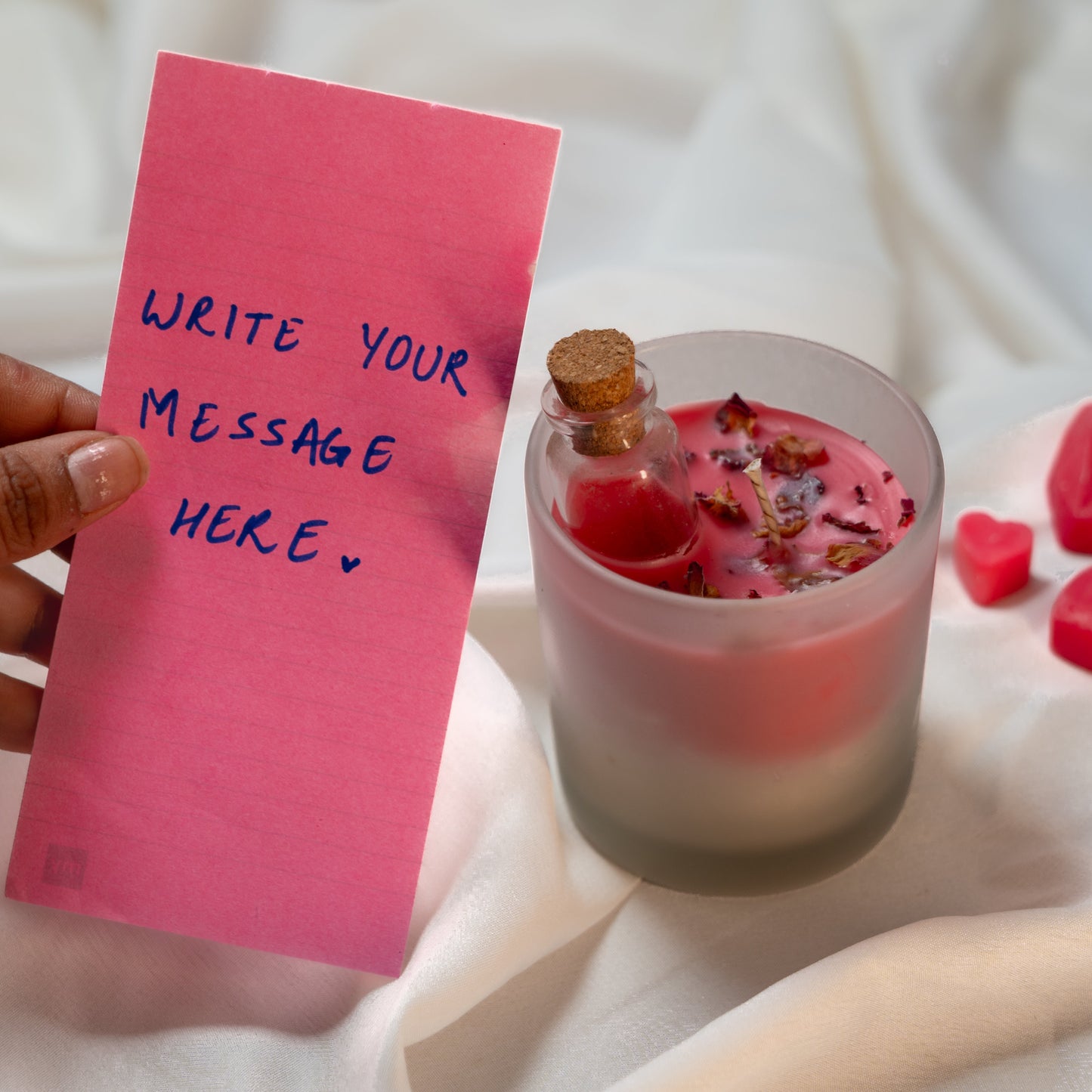 Secret Message Candle | Romantic Gift for Him & Her