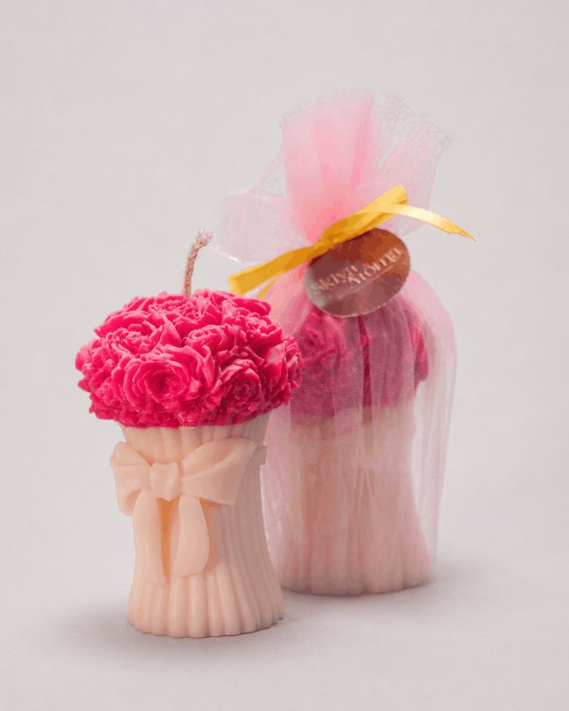 Rose Bouquet Candle