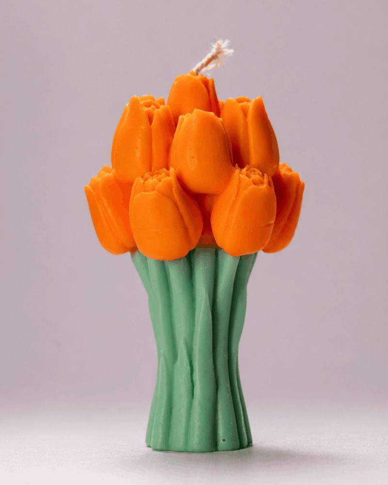 Tulip Bouquet Candle