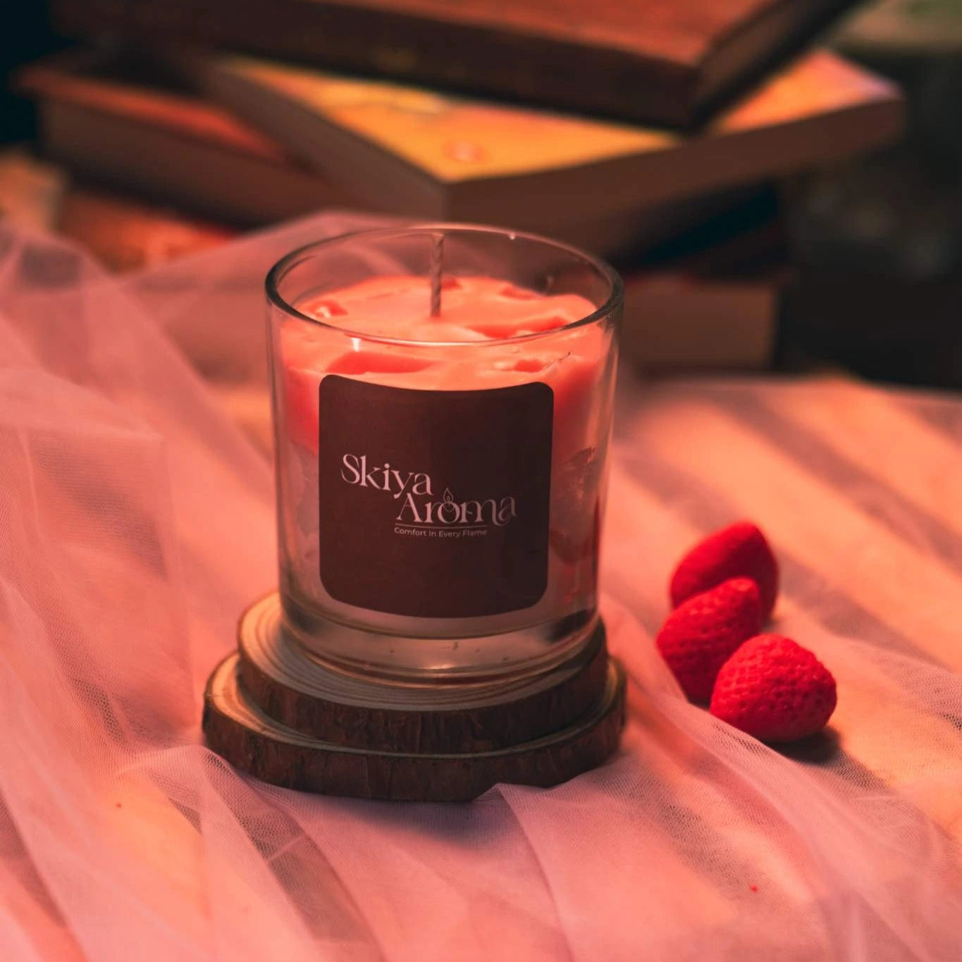Strawberry Candle