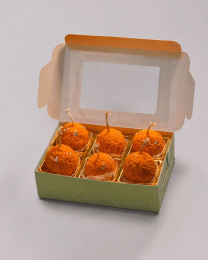 Ladoo Candle pack 6 - skiyaaroma