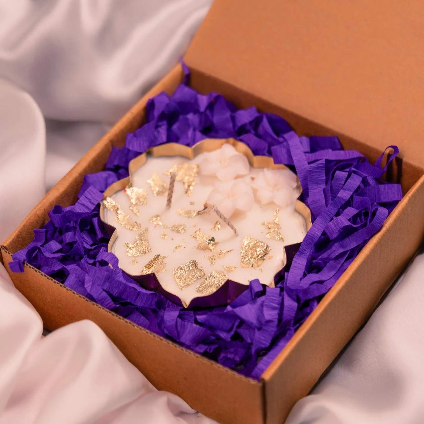 Lotus Urli Candle 