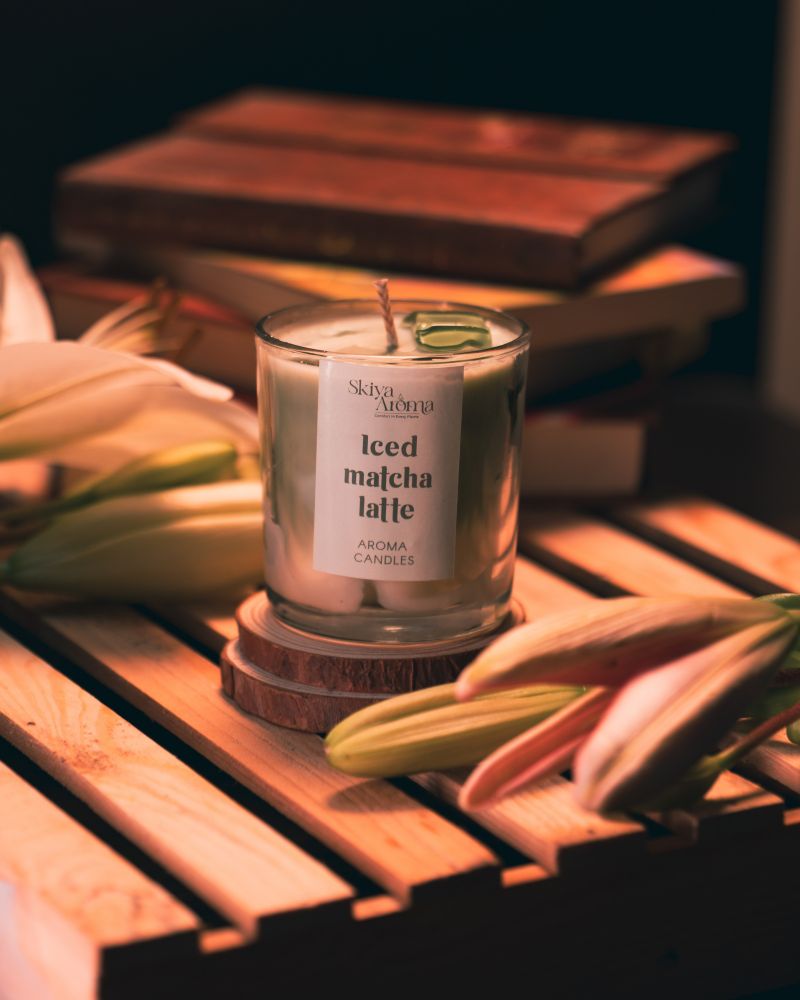 MatchaLatteCandle-skiyaaroma