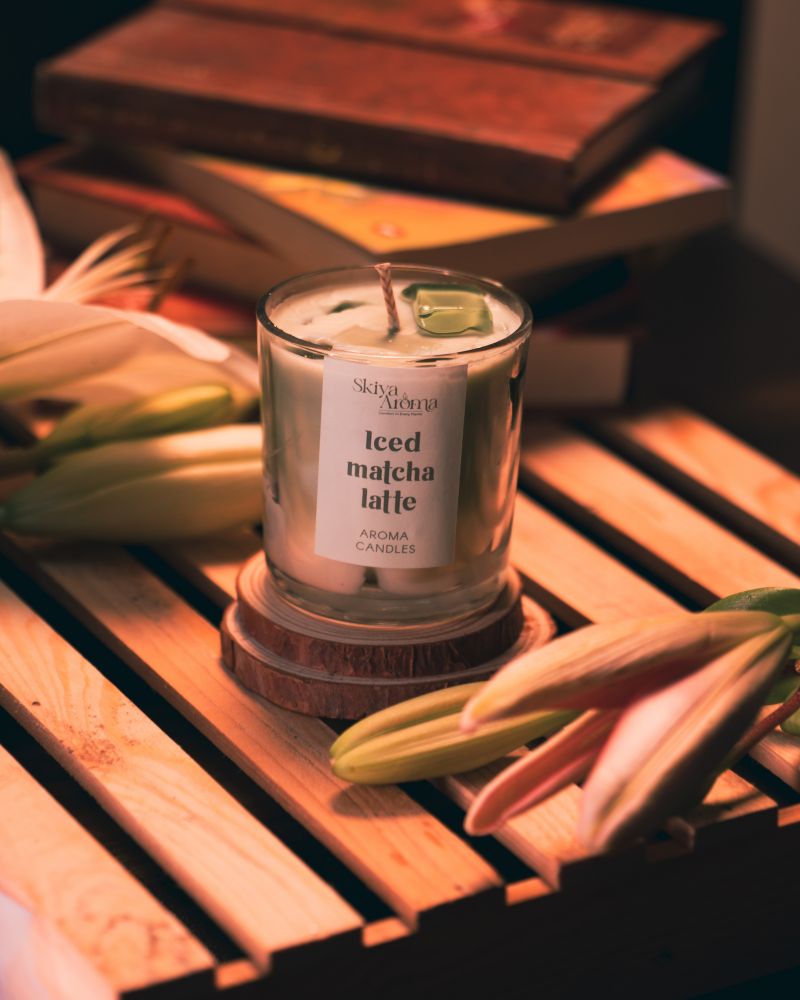 Matcha Latte Candle-skiyaaroma