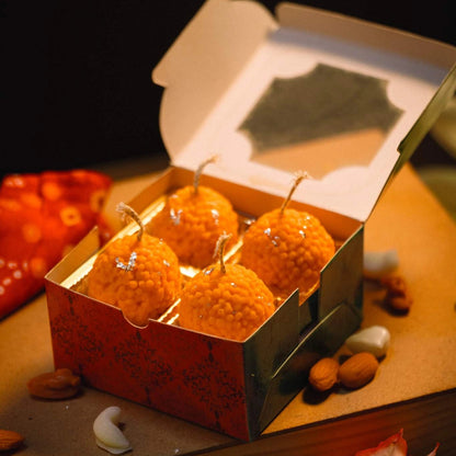 Motichoor Ladoo Candle