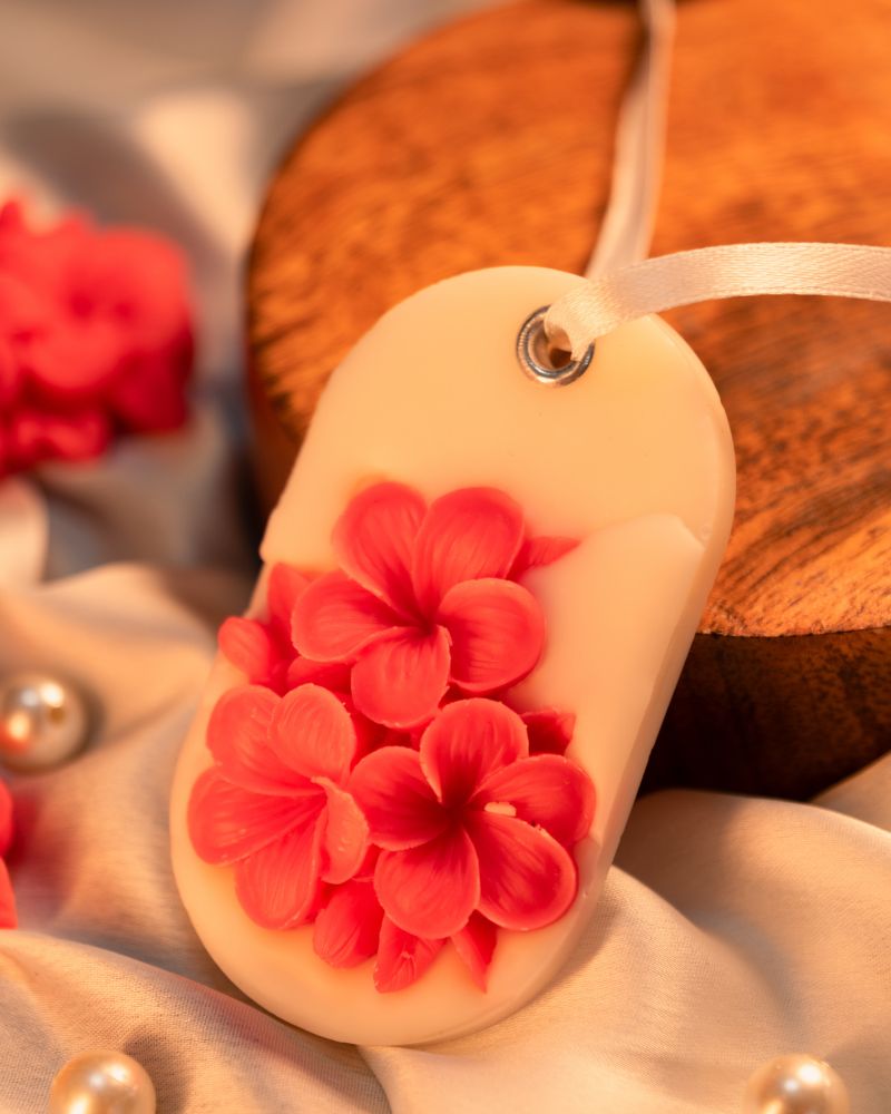 Plumeria wax sachets