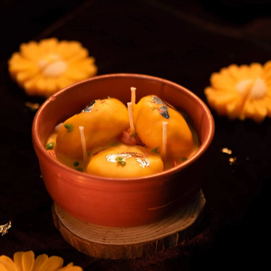 Rasmalai Candle
