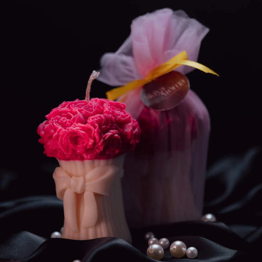 Rose Bouquet Candle 
