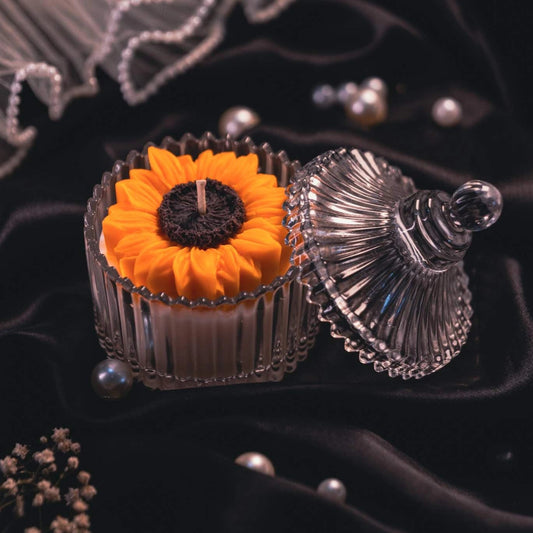 Sunflower Candle 