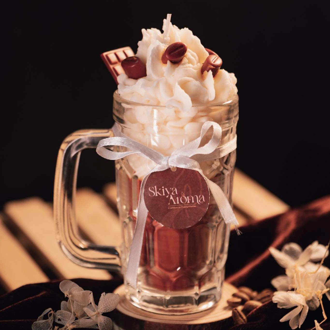 Whipped Choco Mug Candle