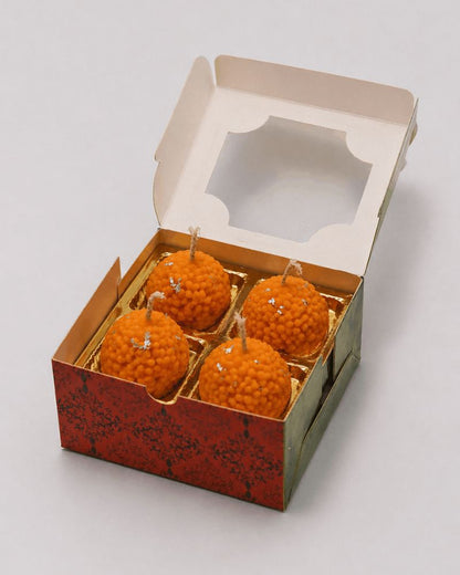 ladoo candle pack 4
