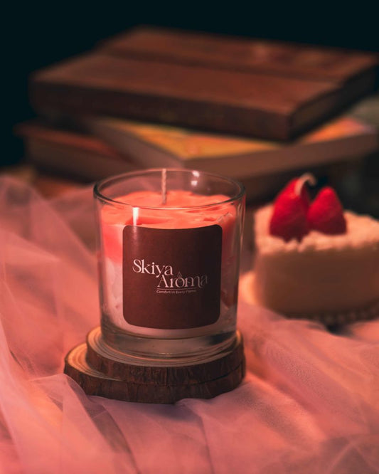 strawberry Candle